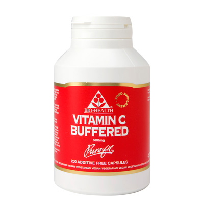 Bio Health Buffered Vitamin C 500mg 200 caps